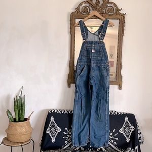 Women Key brand Utility Denim Overalls size 6 reg